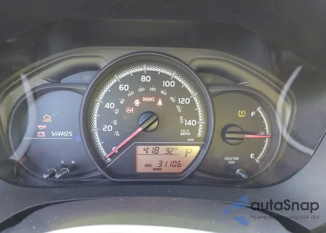 2015 Toyota Yaris Le z USA, uszkodzony, nr VIN VNKKTUD37FA055101